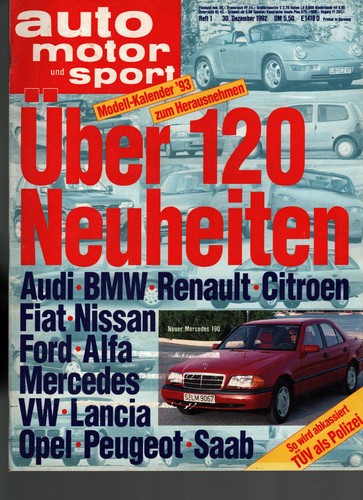 Zeitschrift auto motor - auto, und