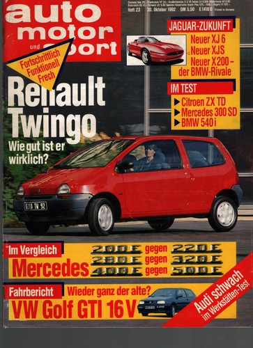 Zeitschrift auto motor - auto,