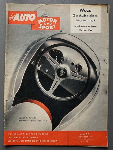 Auto motor sport 1958 gp - auto,