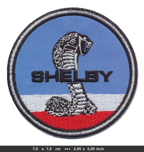 Shelby cobra 427 aufnäher - shelby,