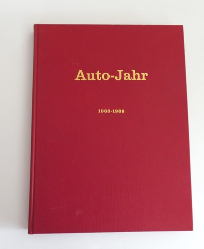 Auto jahr 1967 1988 verlag - auto-jahr, 1967-1988,