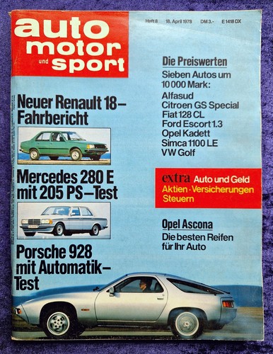 Auto motor sport ams 1978 - motor,