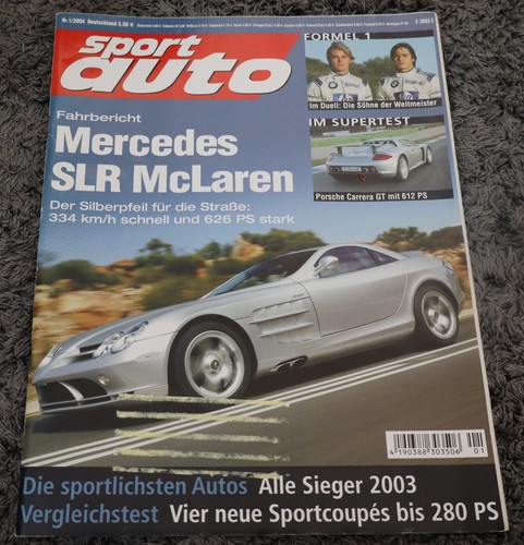 Sport auto 2004 porsche - sport, 1/2004