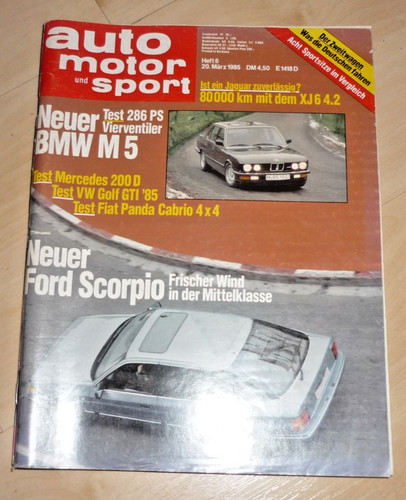 Auto motor sport zeitschrift - motor,