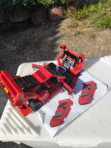 Lego rotes auto sportwagen - rotes,