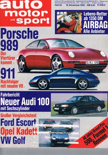 Zeitschrift auto motor und - motor,