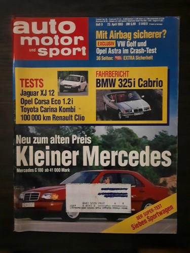 Auto motor sport 1993 - motor,