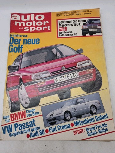 Auto motor sport heft - motor,