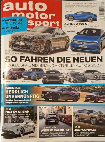 Auto motor sport heft - sport,