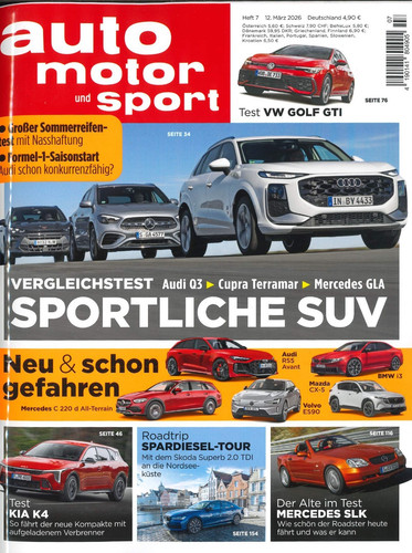 Auto motor und sport 2026 - motor,