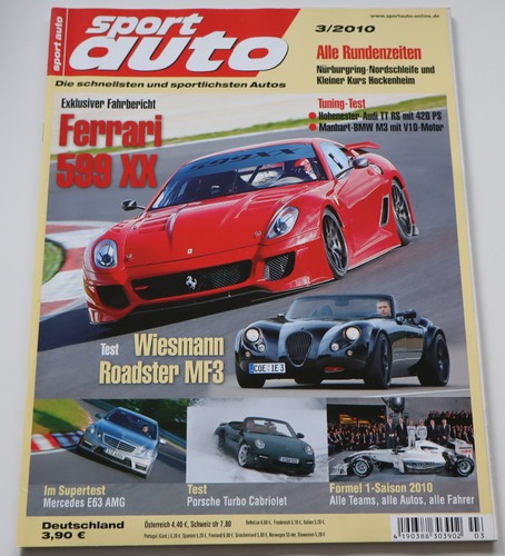 Sport auto 2010 porsche - 3/2010, gt3