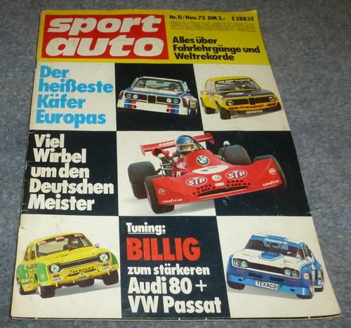 Sport auto vw - 11/73,