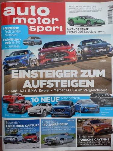 Auto motor und sport - motor, 15/2026
