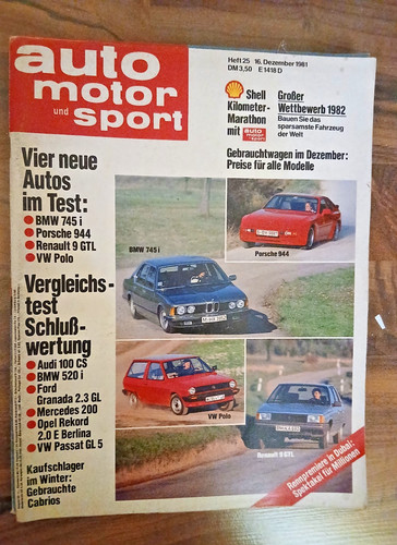 Auto motor sport - auto, 1981