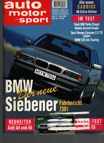 Zeitschrift auto motor und - motor,