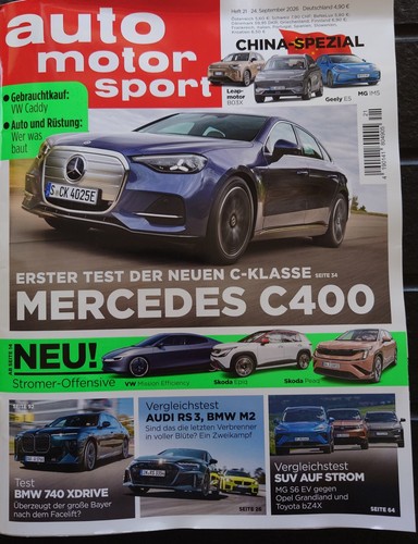 Auto motor sport heft 2026 - auto,
