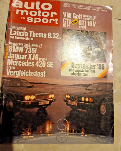 Auto motor sport 1986 - auto,