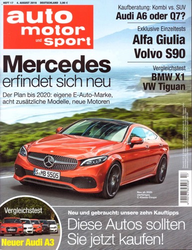 Auto motor und sport 2016 - auto, 17/2016