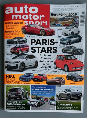 Auto motor sport heft - auto,
