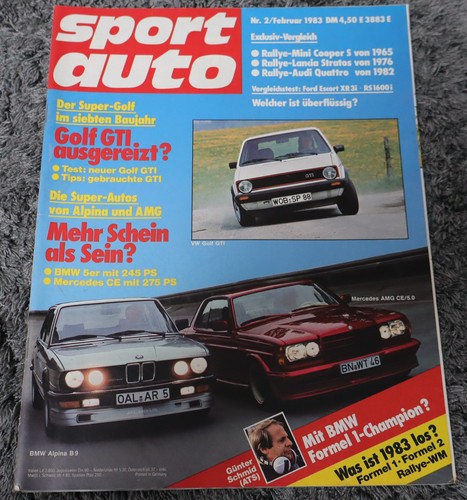 Sport auto 1983 - sport, 2/1983