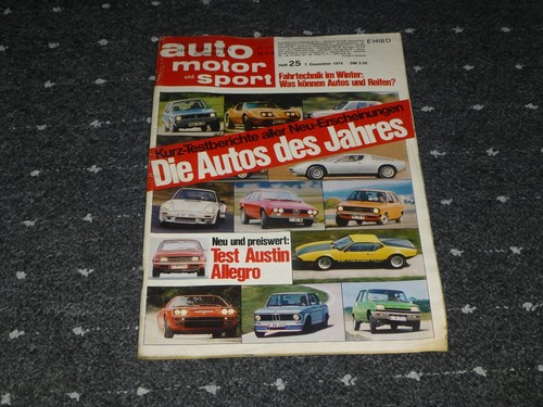 Auto motor sport 1974 jeep - 25,