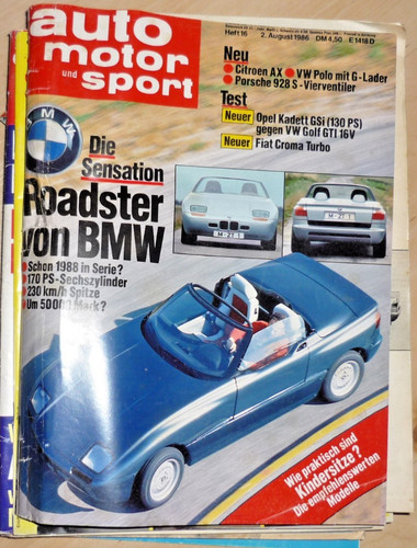 Auto motor sport bmw - bmw, roadster