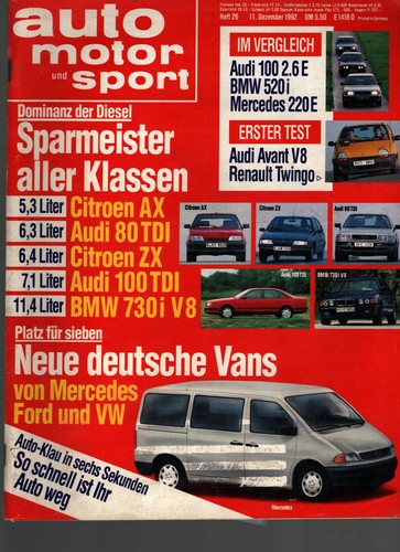 Zeitschrift auto motor und - zeitschrift,