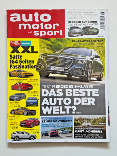 Auto motor sport 16 vom - auto, nr.
