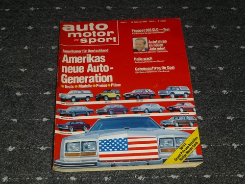 Auto motor sport 1980 - auto,