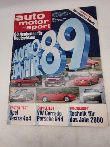 Auto motor sport heft - motor, 1